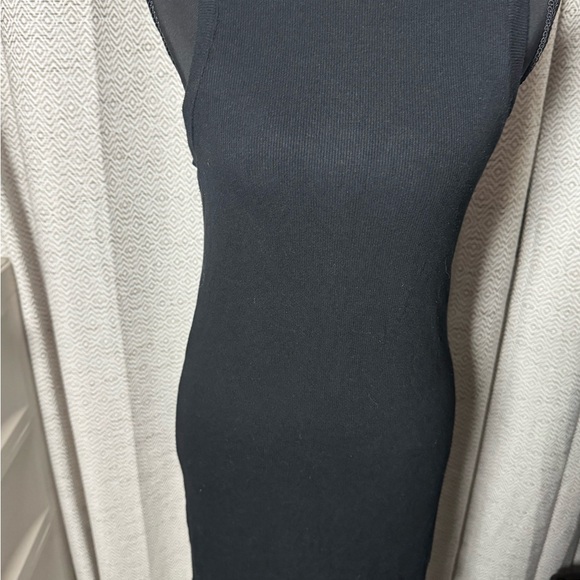 stillwater Dresses & Skirts - Still Water Black Sleeveless Dress double lined ribbed so good
